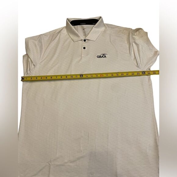Men’s Nike Golf Polo Shirt GBAA Size XL / Beige - Picture 6 of 14